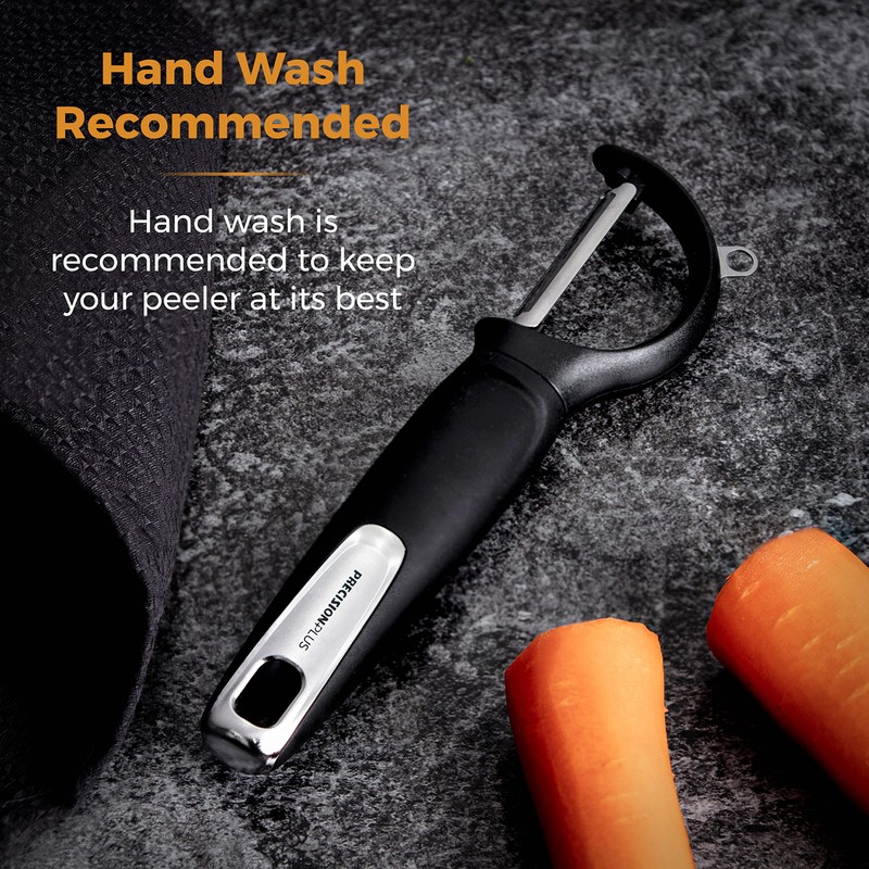 Tower T832196 Precision Plus Traditional Peeler with Non-Slip Softtex Handle,