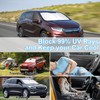 Fannyc 3PCS Car Window Shades Front Windshield Sun Shade Foldable