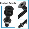 286 Pcs M5 Screws Set, M5 Bolts and Nuts Set,
