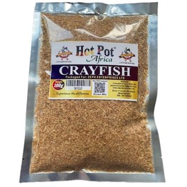 Hot Pot Africa Crayfish for cooking | Dried, Ground & Tasty | 100g (Pack of 5)