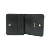 Paul Smith Swirl Stripe Slots Women's Bi-Fold Wallet, Black, Black