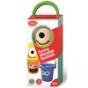 Gowi 558-14 Lustige Monster Eimer in der Box, 3 teilig,