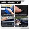 Partuto Dash Cover - Car Center Console Sun Shade Protect