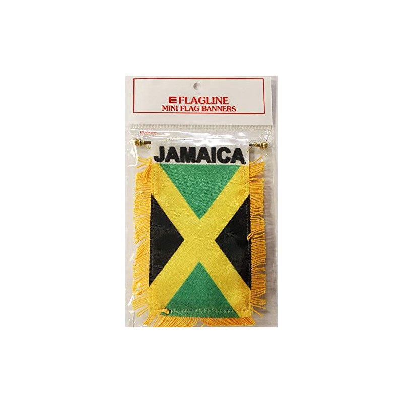 Jamaica - Window Hanging Flag