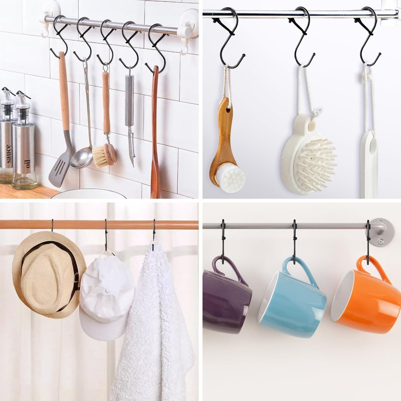 Sopito S Hooks, Hooks for Hanging, Pack of 20 Hanger