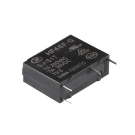 10PCS Relay HF46F-G-5-HS1 HF46F-G-12-HS1 HF46F-G-24-HS1 HF46F G 12 HS1 HF46F-G-12-HS1T HF46F-G-24-HS1T 4PIN 5V 12V (Size : 024-HS1T)
