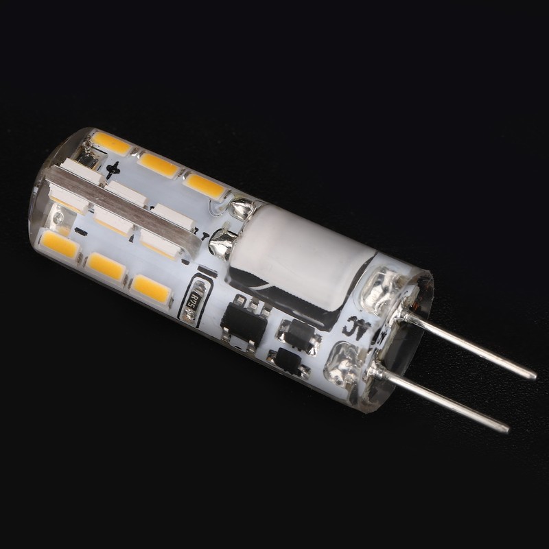 10Pcs G4 LED Bulbs 24LED 1.2W Bi Pin Light Source