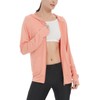 LETAOTAO Womens' Lightweight Zip Up Hoodies Stretch Thin Summer Jackets
