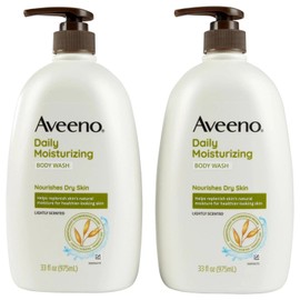 Aveeno Daily Moisturizing Body Wash, 33 fl. oz., 2 pk.