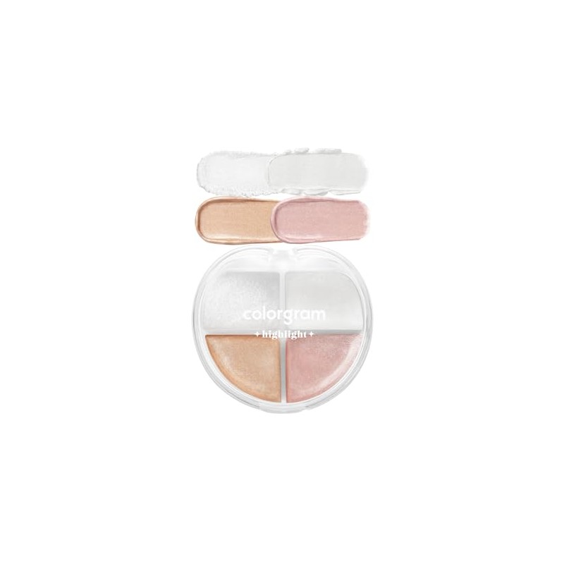 COLORGRAM TINTIN DORY HIGHLIGHTER PALETTE 02 CREAM BALM