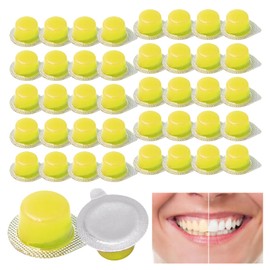 Pack of 40 Dental Polishing Paste, Professional Dental Polishing Cream, Tooth Polishing Whitening Cream for Effective Tartar Removal, Polishing Paste for Teeth (Citrus Flavour)