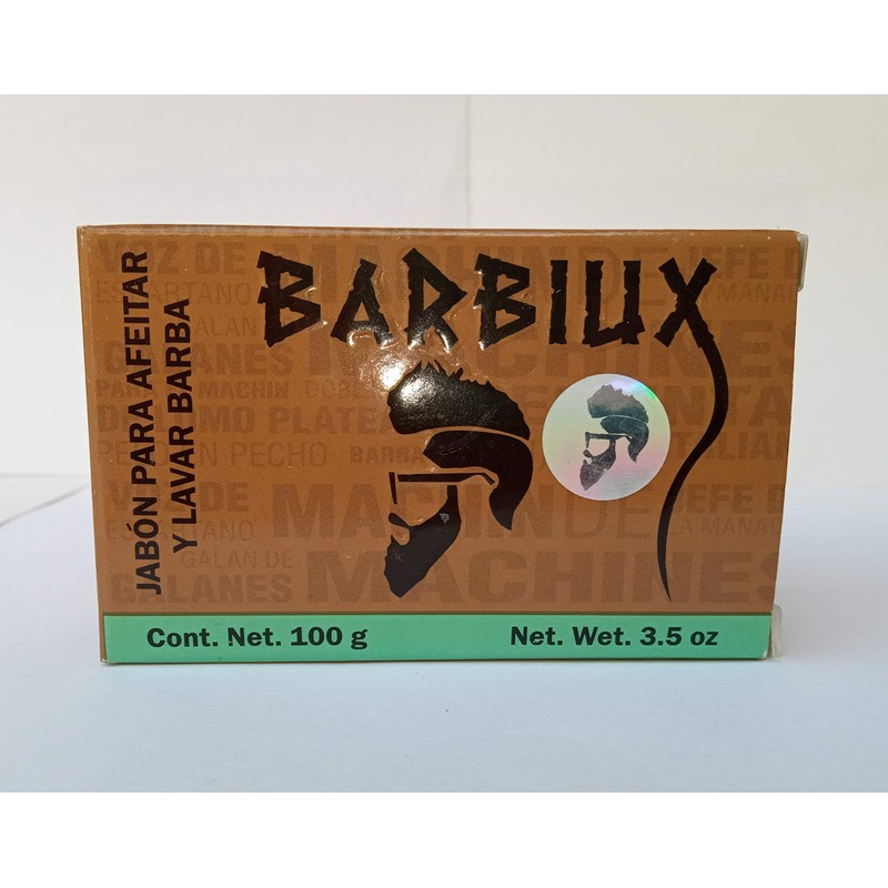 JABON PARA LAVAR Y AFEITAR BARBA CON BERGAMOTA BARBIUX