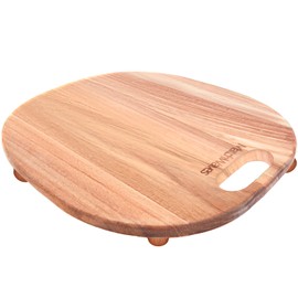 Matchwaves Griddle Cutting Board with Feet, Wood Grill Board with Legs, Elevated Cutting Board with Adjustable & Removable Feet for 28 and 36 inch Blackstone Griddle, 15.7" x 13.0"