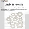 Stainless Steel Washers M8 x 32mm - Thickness 2mm |