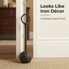 Lulu Decor, Cast Iron #20 Doorstop, Doorstop with Handle (8.6