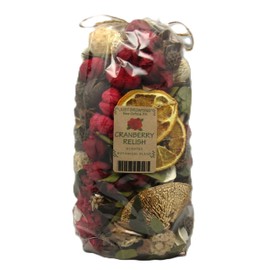 Just Browsing Cranberry Relish Potpourri – 8-Cup Botanical Blend – Highly Scented Holiday Home Fragrance – Rustic Seasonal Decor