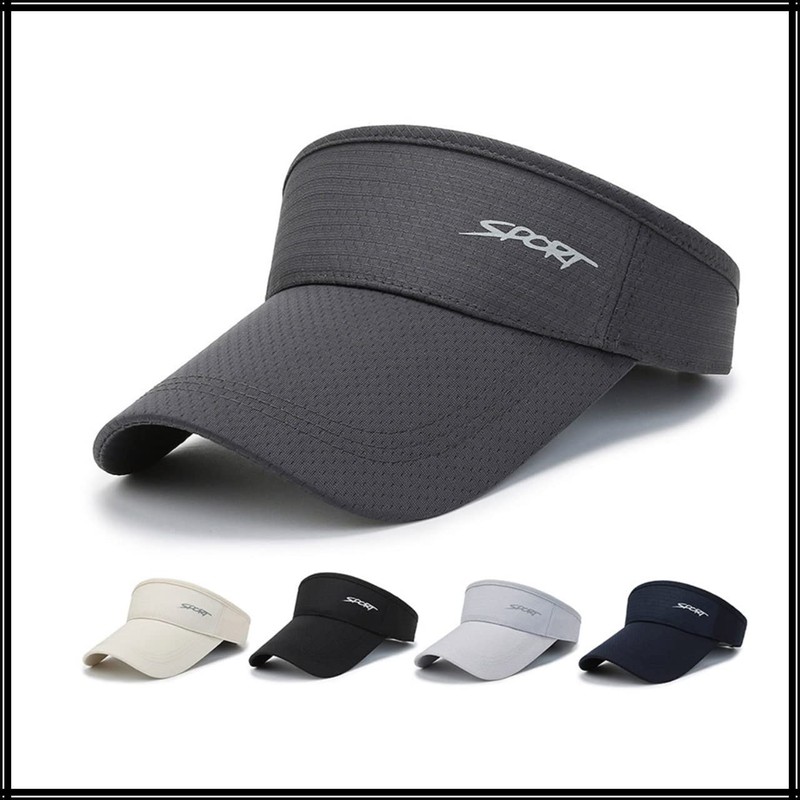 White Fang CA520 Visor, Sun Visor, English, Logo, Hat, Lightweight,
