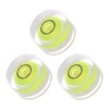 Kozelo 3pcs Small Circular Bubble Spirit Levels - [13mm Diameter