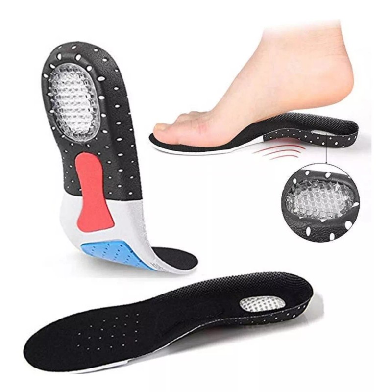 Clicmania 1 Par Plantillas Ortopedica Gel Descanso Ajustable Deporte