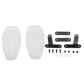 Motorcycle Hand Guard Reduce Wind Resistance Universal Fit for Most Motorcycles Electric Bike Transparent