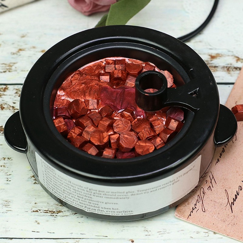 Sealing Wax Melting Furnace 50ml Lacquer Sealing Stamp Electric Heating