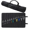 Wrench Roll,Heavy Duty 16oz Waxed Canvas Large Wrench Roll Up
