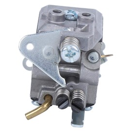 Carburettor with Fuel Filter Kit Replacement Parts Suitable for Walbro Chainsaw Carburettor 42cc, Die-Cast Aluminium, for Lawn Tractor Mowers, Chainsaw