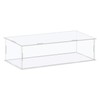 MECCANIXITY Acrylic Display Case Box Clear Dustproof Protection Showcase 10x4.3x4.3