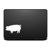 Bargain Max Decals Pig Silhouette Sticker Decal Notebook Car Laptop
