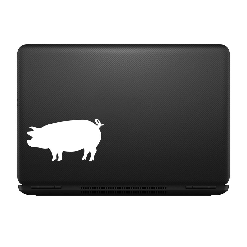 Bargain Max Decals Pig Silhouette Sticker Decal Notebook Car Laptop