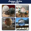 Black Iron Ball Stand - Gazing Globe Stand for Balls,
