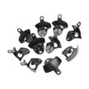 10Pcs Black Beer Bottle Opener Bar Beer Soda Bottle Cap