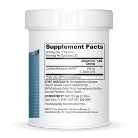 Dr. Mercola Biothin Probiotic 10 Billion CFU Dietary Supplement, 30 Servings (30 Capsules), Supports Optimal Digestion and Regularity, Non GMO, Gluten Free, Soy Free