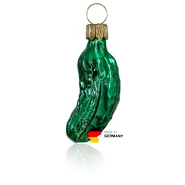 Thüringer Weihnacht Glass Christmas Pickle