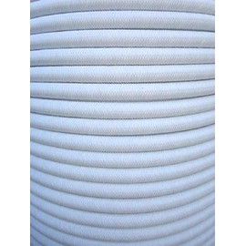 monoflex 20 m Expander Rope 6 mm White Rubber Rope Tarpaulin Rope Tension Rope Elastic Rope Tarpaulin Grey