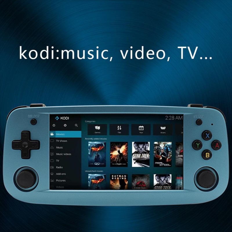 RG503 Handheld Game Console 64G/128G TF Card Support Wifi Function