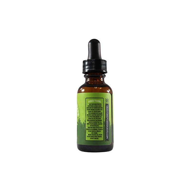 GRAVE BEFORE SHAVETM Beard Oil "The Outdoorsman Blend"