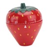 MAGICLULU Home Baking Timer Mechanical Kitchen Timer Strawberry Alarm Easy