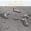 AKEfit Washing Machine Cover, Zipper Design,Fit for Outside Top or