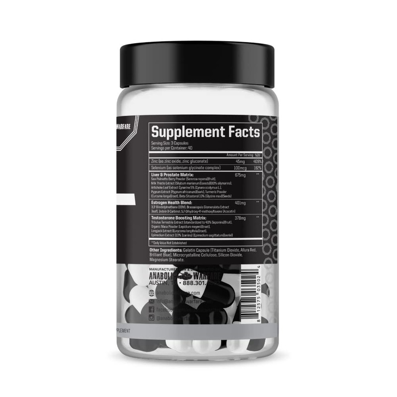 Anabolic Warfare Project PCT Supports Hormone Health, Promotes Post-Workout Recovery