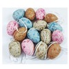 A1 Craft 16 PCS Easter Hanging Eggs Tree Ornaments Pastel