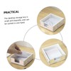 jojofuny 2Pcs Marble Pad Organizer Stylish Office Storage Box for