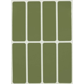 Royal Green 7.5cm x 2.5cm Labels for File folders Olive Green Stickers 120 Pack