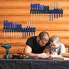 iCHKED Screwdriver Organizer Wall Mount, Screw Driver Holder,Metal Plier Rack