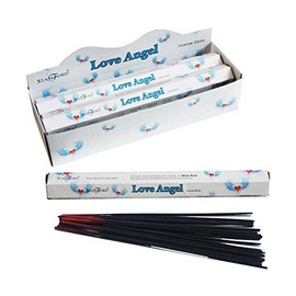 STAMFORD INC. 37513 Love Angel Incense Sticks, 20 Sticks x 6 Packs