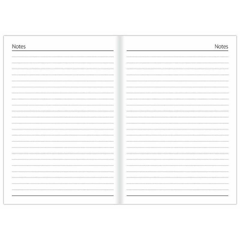 2026 A5 Day a Page Diary - Full Year Hardback