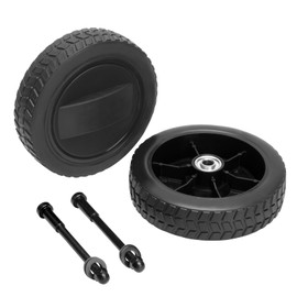 BBQration KIT0138 Grill Wheel for Traeger Pro Series 22 & 34, Pro 575/780, Eastwood 22 & 34, Bronson 20, KIT0138 Replacement Wheel for Traeger Stationary Wheels, Black