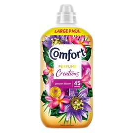 Comfort Perfume Creations Passion Bloom Fabric Conditioner with Motion-Activated Fragrance Technology 100 Days of Freshness 45 washes (1.35 L)