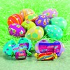 Fun Express Candy Filled Easter Eggs Bulk 24 Pack -