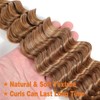 Humistwbiu Deep Wave Human Braiding Hair 100% Unprocessed Brazilian No